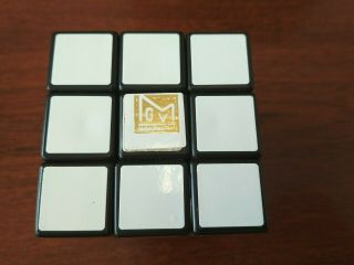 Ultra Rare Vintage Rubik ' s Cube MGV Veszprém promo cube 5