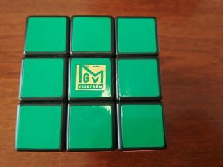 Ultra Rare Vintage Rubik ' s Cube MGV Veszprém promo cube 6