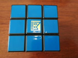 Ultra Rare Vintage Rubik ' s Cube MGV Veszprém promo cube 7