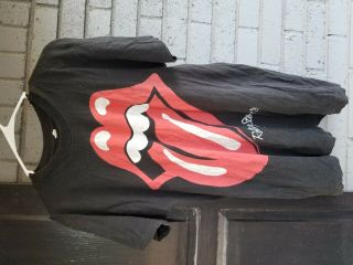 Vintage Rolling Stones 1989 Tour Tshirt L