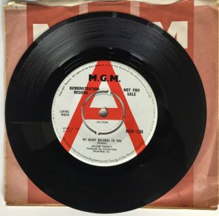 Wilson Pickett - Let Me Be Your Boy / My Heart Belongs - Rare Northern Soul Promo
