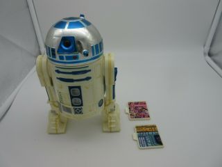 1978 Vintage Star Wars 12 " 8 " R2 - D2 W/ 2 Death Star Plans Inserts