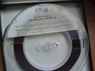 VINTAGE ELO ELECTRIC LIGHT ORCHESTRA OUT OF THE BLUE Played Reel / Reel Tape 2