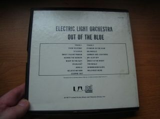 VINTAGE ELO ELECTRIC LIGHT ORCHESTRA OUT OF THE BLUE Played Reel / Reel Tape 3