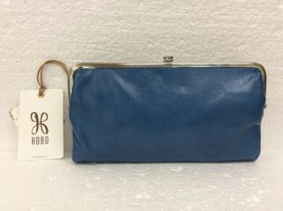 Hobo Bags Leather Bayou Lauren Clutch Wallet Coin Purse Retail $138