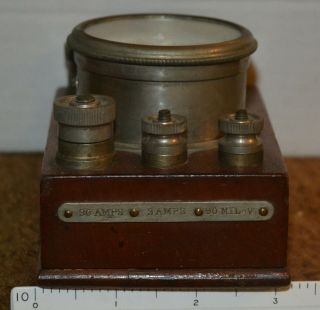 Vintage & Collectable Hoyt DC Volt - Ammeter to 30 Amps Meter 4