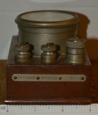 Vintage & Collectable Hoyt DC Volt - Ammeter to 30 Amps Meter 5
