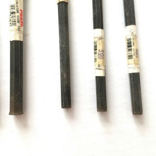 10 vtg Stone Carving Tools - TOOTH CHISELS - Sculpting Tools 7