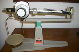 Vintage Ohaus 3100 Grain Capacity Dial - O - Grain Powder Measure Scale Sporting