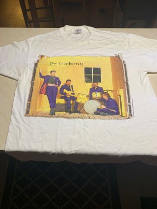 Vintage Authentic The Cranberries 1996 To Decide Tour T - Shirt Size Large