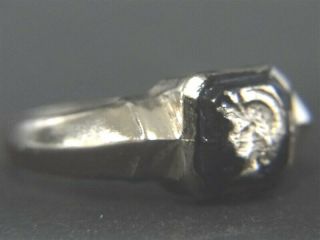 Antique Stanhope Image Total Nude Woman Men’s Ring Size 10 - 1/4