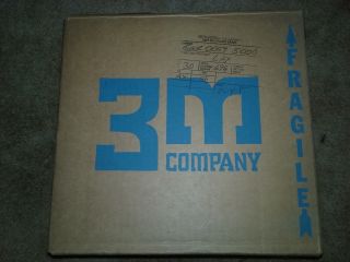 Vintage Box Of (2) Scotch 3m 250 2 " Magnetic Tapes / 10 " Reel - Vhtf