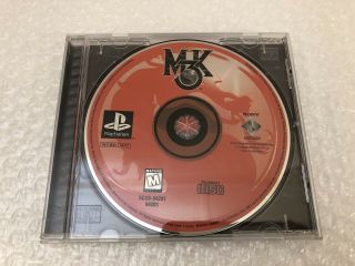 Mortal Kombat 3.  Mk3 Jewel Case Variat (playstation 1,  Ps1).  Rare.  Grail