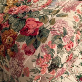 Rare HTF Old Stock Ralph Lauren ALLISON Queen/Full Comforter 3