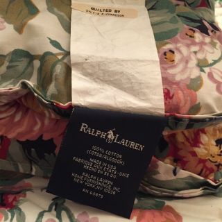 Rare HTF Old Stock Ralph Lauren ALLISON Queen/Full Comforter 5