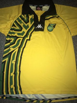 Jamaica Home Shirt 1998/00 Medium Rare And Vintage