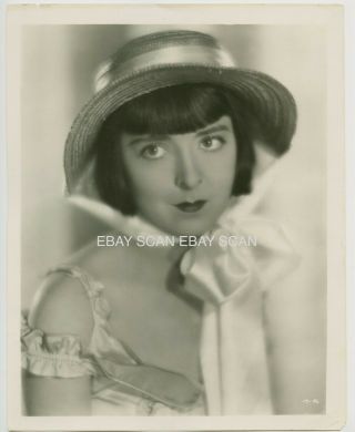 Colleen Moore Smiling Irish Eyes Vintage Portrait Photo 1929