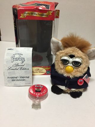 Vintage President Furby,  Limited Edition,