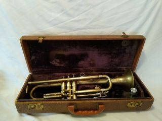 Vintage Olds Ambassador Fullerton Ca Trumpet W/ Case - 237624 Parts