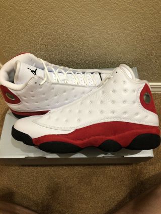 Air Jordan Retro 13 Chicago (rare) Size 13 Red/black - White (2017 Release)