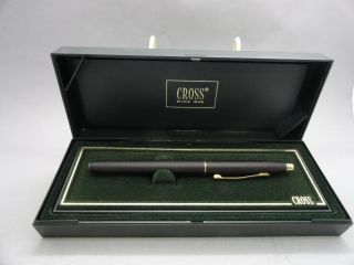 Cross Vintage Classic Century 2506 - M Black Fountain Pen Made In USA 2