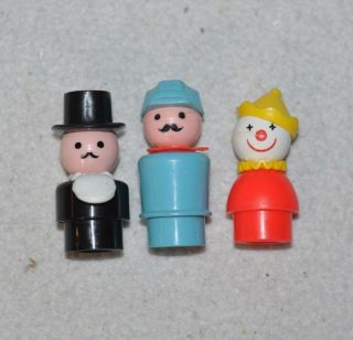 Vintage Fisher Price Little People Circus Train 991 Complete 7