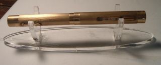 Antique Stunning 1920s Vintage Art Deco Wahl Gold Fountain Pen No 3 Nib