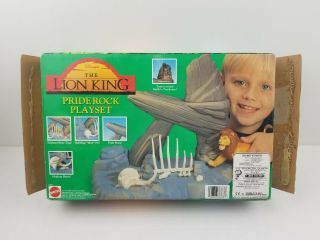 Vintage Mattel Lion King Pride Rock Playset 100 Complete  2