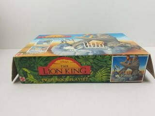 Vintage Mattel Lion King Pride Rock Playset 100 Complete  3