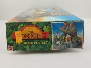 Vintage Mattel Lion King Pride Rock Playset 100 Complete  4