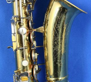 Vintage Conn Shooting Star Alto Saxophone Sax Woodwind Instrument w/ Case 5