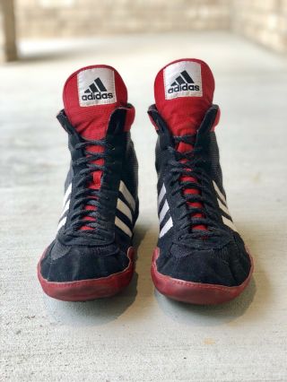 Rare Adidas Combat Speed 2 Wrestling Shoes Size 10.  5 3