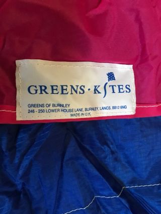 Large Rare Vintage Kite From GREENS KITES “STRATOSCOOP ” 2