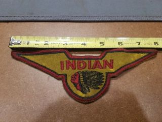 Vintage Indian Motorcycle Patch 1940 