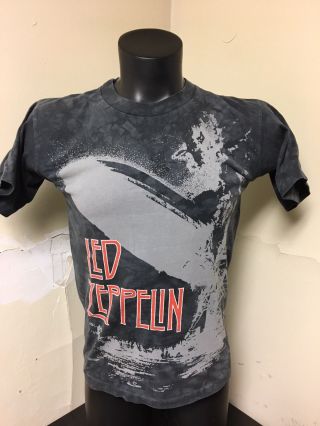 Vintage Led Zeppelin T Shirt Sz Small Single Stitch