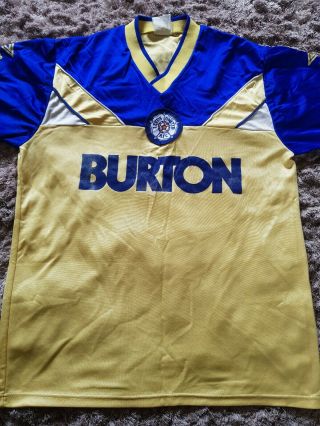 Ultra Rare Vintage Leeds United Football Shirt Size Medium Burtons