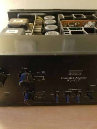 Vintage Sansui AU - 717 Integrated Amplifier 5