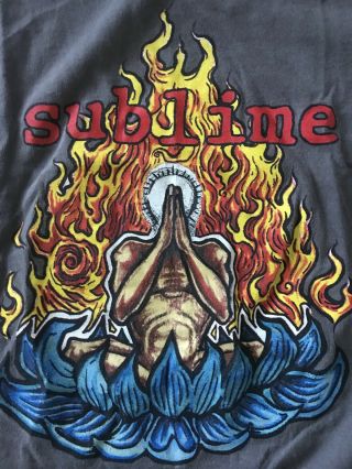 Vintage 1997 Sublime Shirt Wild Oats Made In USA Size Large 4