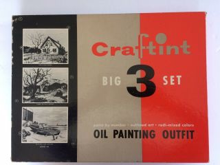 4 Vintage PAINT BY NUMBER PICTURES,  “Rider,  ” “Cape,  ” “Beached,  ” “Winter” 6