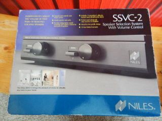 Vintage 2004 Niles SSVC - 2 Speaker Selector Volume Control System 2