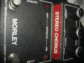 Morley Stereo Chorus Vintage Pedal