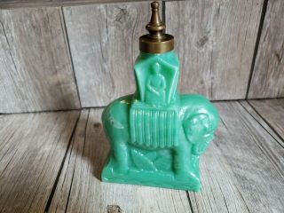 66 Vintage Antique Glass Jade Jadeite Buddha Elephant Jean Waty France Barber