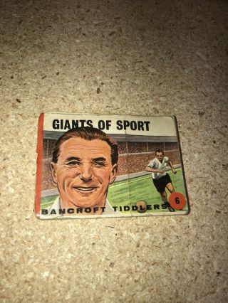 Rare 1965 Bancroft Tiddlers “giants Of Sport” Book 6 Arnold Palmer Mickey Mantle