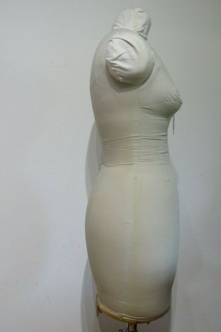 Women ' s Dressmaker Seamstress Dress Form Size 10 Mannequin Vintage Female Torso 2