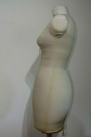 Women ' s Dressmaker Seamstress Dress Form Size 10 Mannequin Vintage Female Torso 4