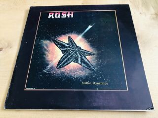 (extremely Rare Vinyl Double Album) Rush: Stellar Dynamics ‘rush Live - 1974’