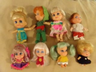 Vintage Liddle Kiddle Dolls And Clone