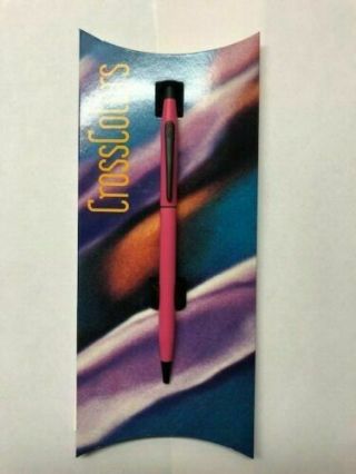 Vintage Prototype 2002 Cross Century Classic Colors Pink And Black Ballpoint Pen
