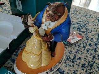 WDCC “Tale As Old As Time” RARE BEAUTY & THE BEAST w/COA WITH BASE 2