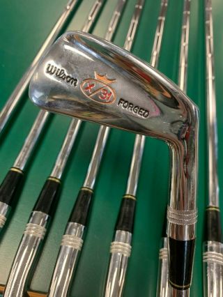 Wilson X31 Forged Irons 3 - Pw Vintage